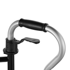 Folding Walker Stand Assist Adjustable Height Width Lightweight Walker 2 Wheels