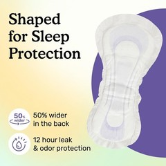 Because Ultimate Overnight Incontinence Booster Pads for Men and Women, Adds 4 C