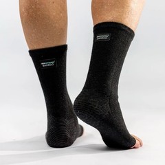 One Compress Bamboo Premium Anti-Fatigue Bamboo Footsleeves Medium Black