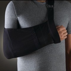 Adjustable Arm Sling Support Lightweight Breathable Comfortable Pockets Adults