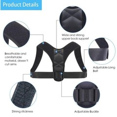 Posture Corrector Men Women Upper Back Pain Brace Clavicle Support Straightener