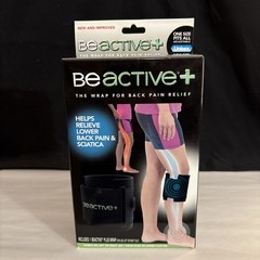 BeActive PLUS Instant Relief Acupressure Calf Brace for Sciatic Back Nerve Pain