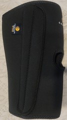 Corflex Cooltex Black Neoprene Knee Sleeve Brace Stabilizer Open PATELLA 2XL XXL