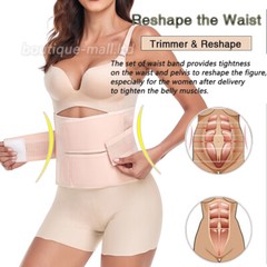 Postpartum Belly Band Abdominal Binder Post Surgery Wrap Recovery Support Belt
