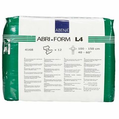 Abri-Form Comfort Incontinent Brief, Tab Closure Large 44in to 60in, Case of 36