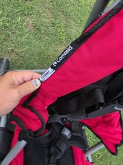 VGUC Etac Convaid Cruiser CX – 14 Special Needs Stroller Wheelchair Red & Black