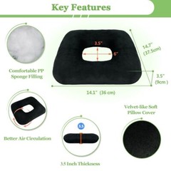 Bed Sore Cushions for Butt Positioning Pillow Pressure Ulcer Cushion Donut Seat