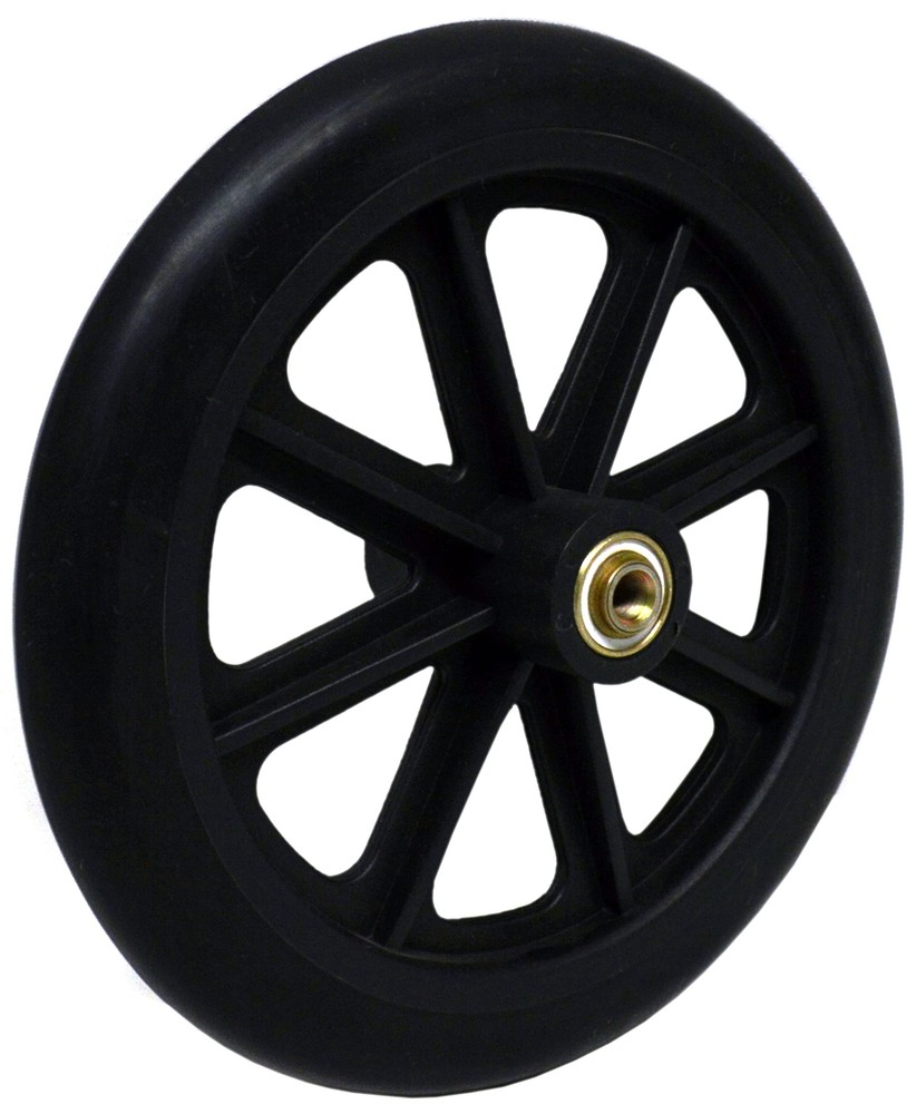 8″ x 1″ Heavy Duty Front Wheelchair Wheel (Each), 5/16″ (8 mm) Bearing, 2-3/8…