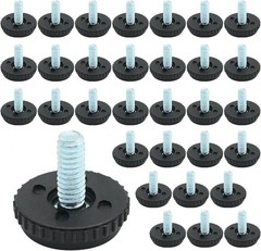 1/4-20 Stainless Steel Adjustable Furniture Levelers Screw in /, 32