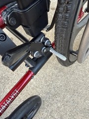 Ki Mobility Catalyst 5 Wheelchair 20×18 w/ ROHO Mosaic Air Cushion 2024 Red