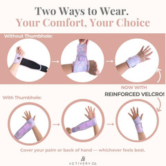 Carpal Tunnel Wrist Brace Left Hand, Right Hand for Women, Day or Night Compress