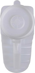 Vakly Male Urinal with Cover and Handle [2 Pack 32oz] Portable Translucent