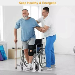 Knee Brace Compression Sleeve Hinged Joint Support Open Patella Stabilizer Wrap