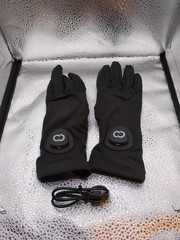 Copper Compression CopperVibe Vibration Heat Therapy Gloves Black (1 Pair)