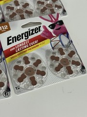 Energizer Hearing Aid Battery Size 312 10 Packs 120 Batteries 312CR-12ENRUS