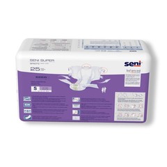 Seni Super Incontinence Brief S Breathable S-SM25-BS1 Heavy 25 Ct