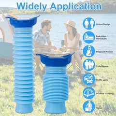 Portable Urinal for Men, 750ml Leak-Proof Travel Urinal