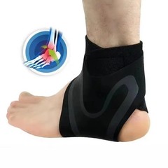 Ankle Brace Support Compression Sleeve Plantar Fasciitis Pain Relief Foot Wrap