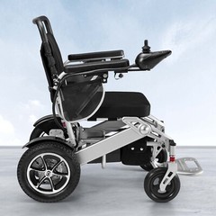Intelligent Lightweight Foldable Electric Wheelchair All Terrain 25 Miles Range