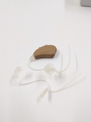 Otofonix BS058E R RIGHT Single Hearing Aid Hearing Amplifier W Case Beige