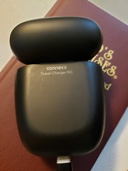 Connexx Travel Charger RIC Rechargeable Wireless Earbuds Charging Case USB Cable