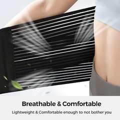 NEW Adjustable Lower Back Brace Lumbar Support Waist Belt Men Women Pain Relief