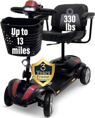 Mobility Scooters for Seniors, Powered Mobility Scooter for Adults with Seat