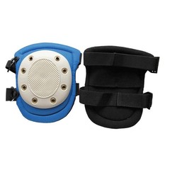 WESTWARD 12F680 Knee Pad,UNIV,Clip,Black/Blue/White,PR 12F680