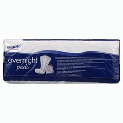 Equate Options Women’s Incontinence Pads, Unscented, Overnight (120 Count)