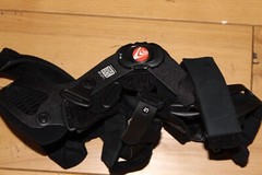 RIGHT BREG FUSION OA PLUS MEDIAL KNEE BRACE CUSTOM SZ THIGH = MED+ / CALF= MED