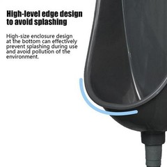Male Urinal With Lid Adhesive Suction Adjustable No Drill Wall Mounted Urinal