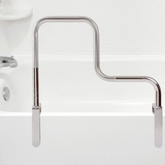 Chrome Plated Adjustable Grab Bars Bathtub & Showers Seniors Rust-Resistant