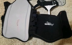 DEROYAL ULTRAlign + TLSO Lumbar Support Back BRACE, Size Large Black And Grey