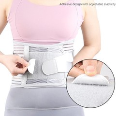 Adjustable Lower Back Brace Lumbar Support Waist Belt For Men Women Pain Relief