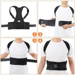 Posture Corrector Support Magnetic Back Shoulder Brace Belt Band For Men Women