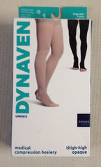 DYNAVEN Medical Compression Hosiery Thigh Hi Light Beige 20-30 mmHg XL