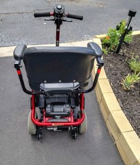 Golden Technologies 4-Wheeled Red Mobility Scooter (2) new batteries & charger