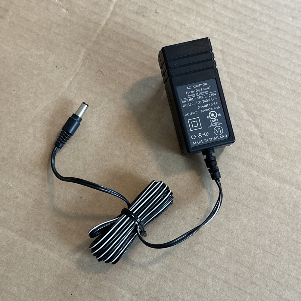 OEM Dry & Store AC ADAPTOR 24VDC for Global II Hearing Aid Dehumidifier TRG-AA