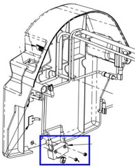 Bruno stairlift SRE- 3000 3050 PUSHBUTTON SWITCH