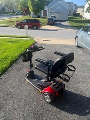 New Pride Go-Go Elite Traveller Mobility Scooter 3-Wheel