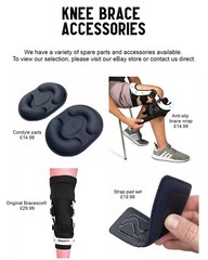 Knee Brace Parts – Replacement Straps Set – DonJoy, Ossur, CTi, Breg, Thuasne