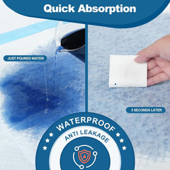 100 Count Disposable Bed Pads 30“X36“ MILDPLUS Super Absorbent Underpads, Disp