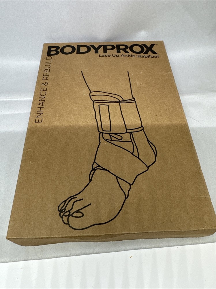 BodyProx – Lace Up Ankle Support Brace Stabilizer – Size Small