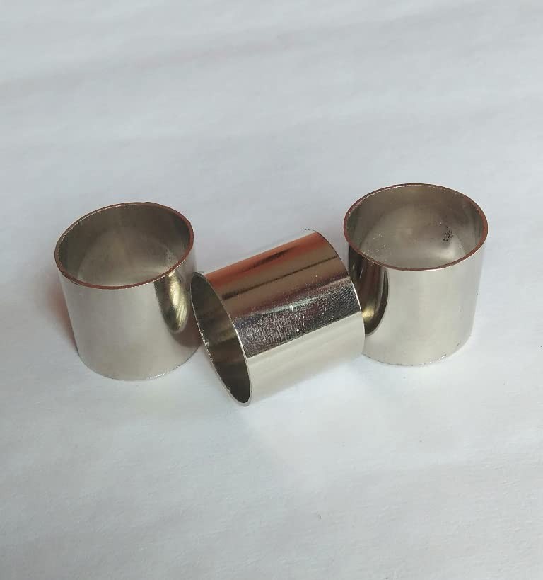 5 PCS Solid Brass Ferrules For Custom Lathe Tool Chisel Walking Cane Handle