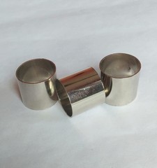 5 PCS Solid Brass Ferrules For Custom Lathe Tool Chisel Walking Cane Handle