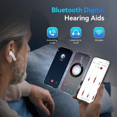 Aparatos Auditivos Recargables Bluetooth Para Sordos Audifonos Ancianos Oidos