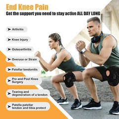 Hinged Knee Support Knee Brace Swollen ACL Tendon Ligament and Meniscus Injury