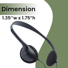Replacement Headphones – Hearing Amplifier, Lightweight & Portable