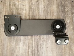 NEW: Permobil 16” 3G ARMPAD BODY & PAD INSERT leatherette armrest, ASSEMBLED.