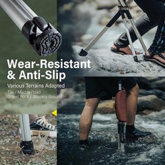 Ta-Da Chair Series 2: Lightweight Portable Walking Stick & Folding Chair, Blue